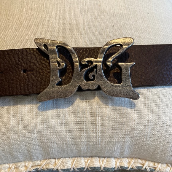 Dolce & Gabbana D&G Designer Logo belt boho hippy - Picture 2 of 16